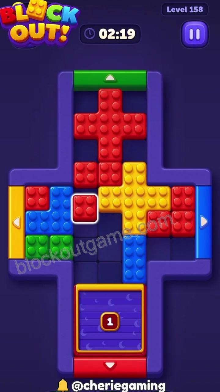 Block Out Level 158 step 5