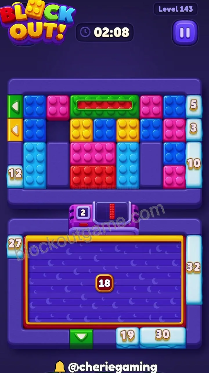 Block Out Level 143 step 2