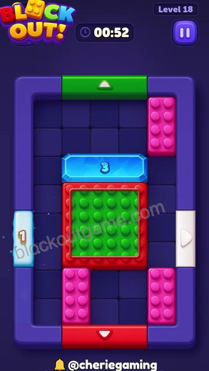 Block Out Level 18 step 6