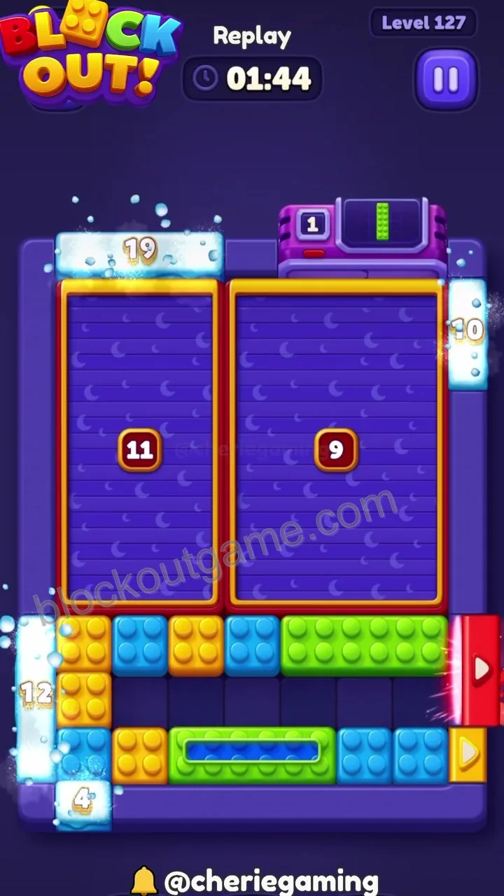 Block Out Level 127 step 7