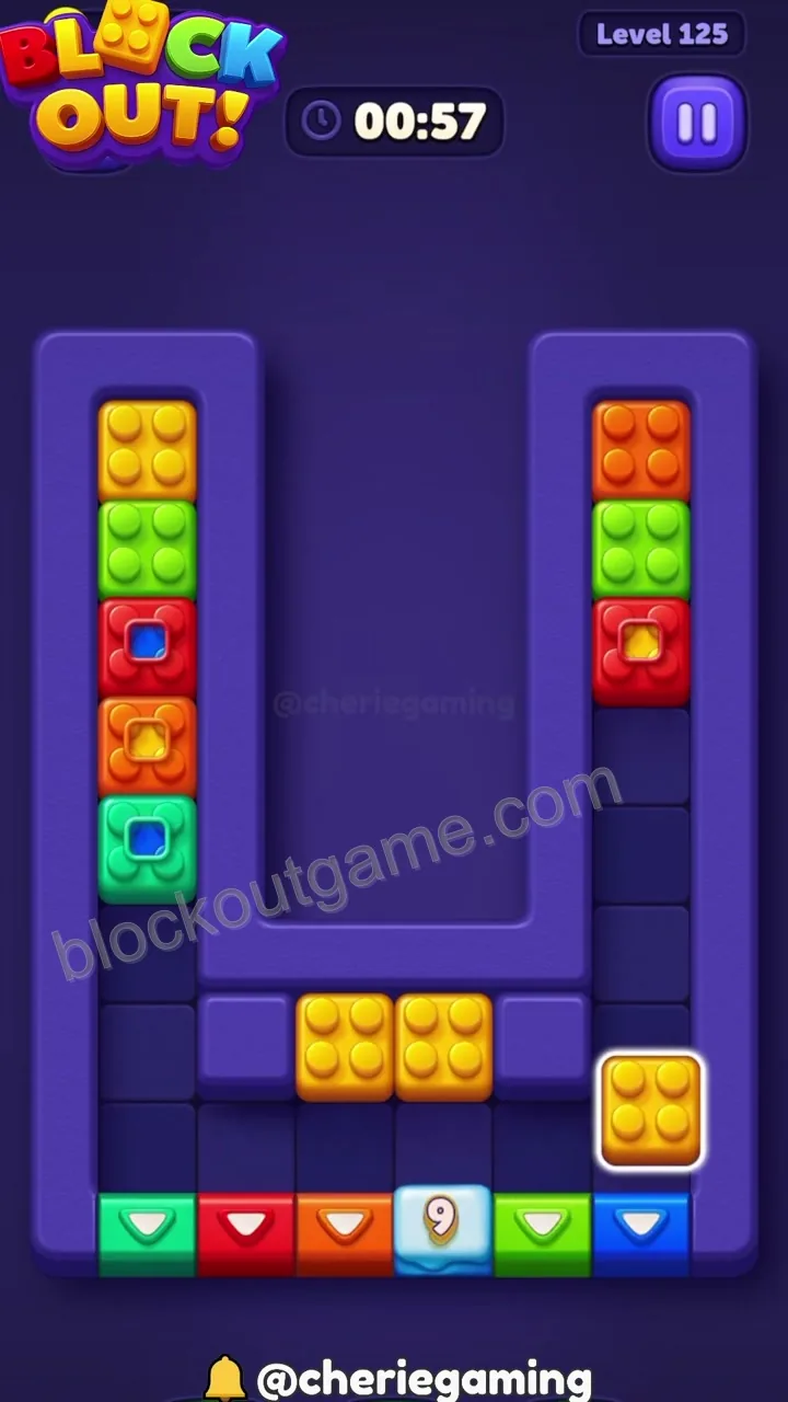 Block Out Level 125 step 6