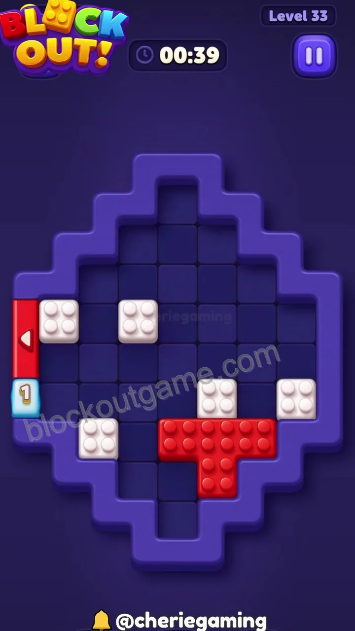 Block Out Level 33 step 7