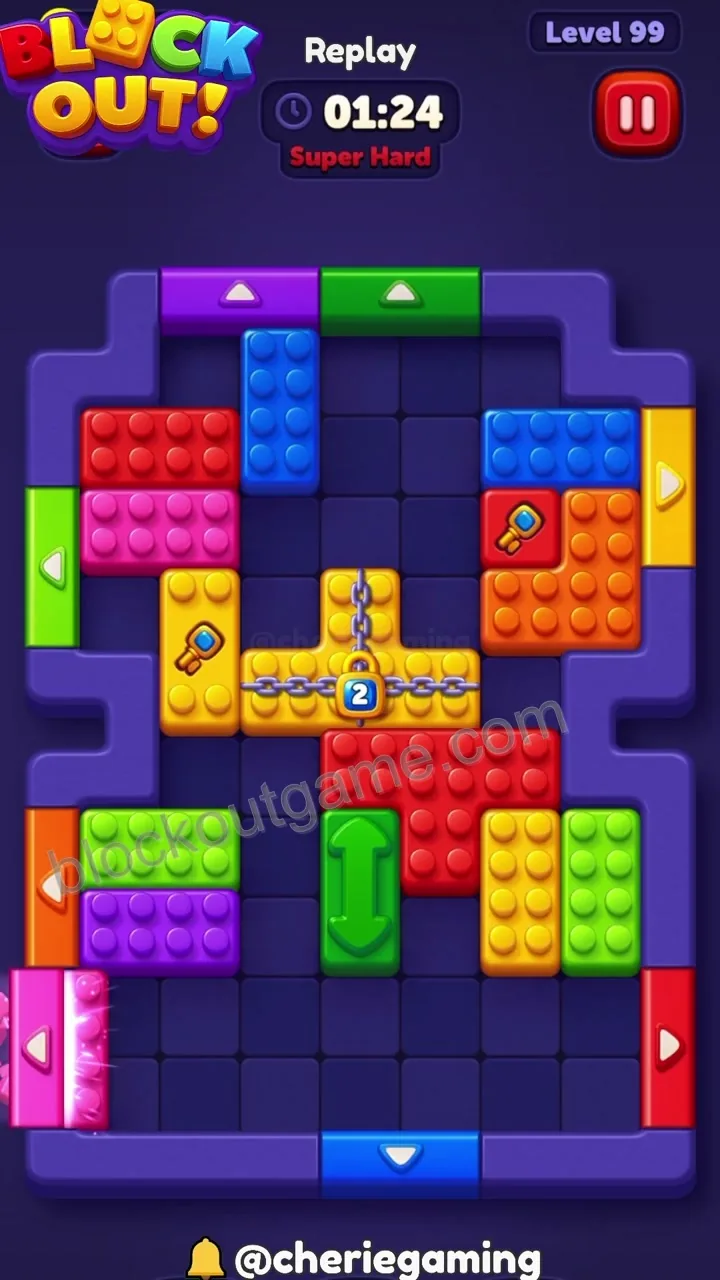 Block Out Level 99 step 7