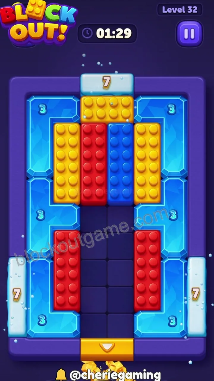 Block Out Level 32 step 2