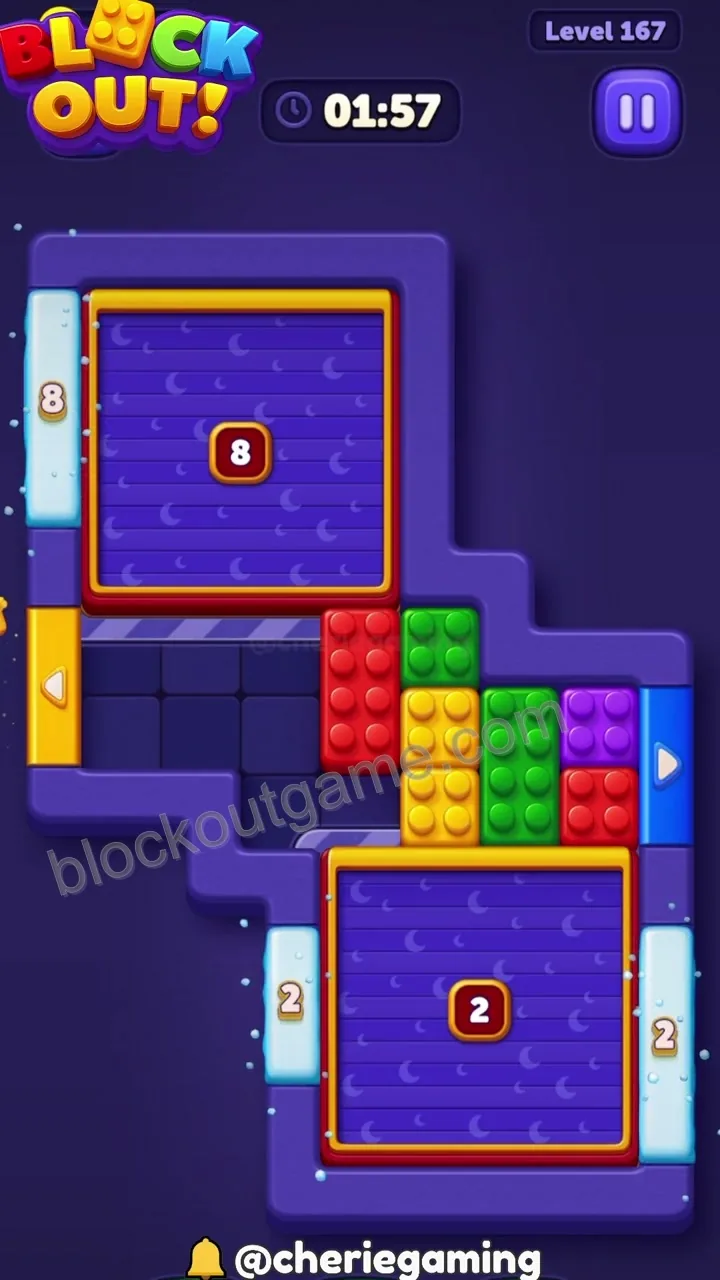 Block Out Level 167 step 5