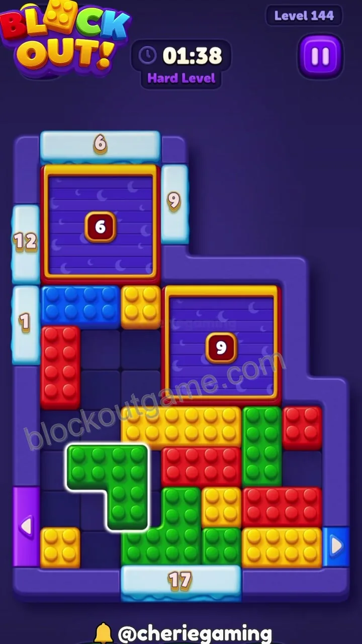 Block Out Level 144 step 7