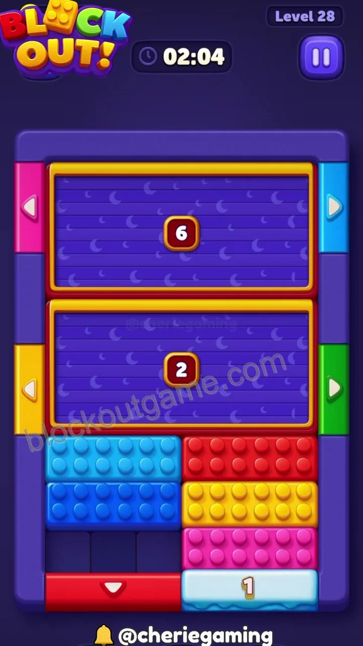 Block Out Level 28 step 2