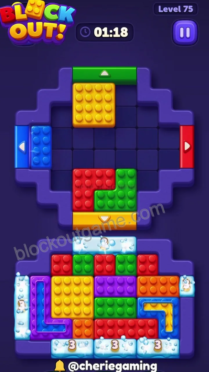 Block Out Level 75 step 6