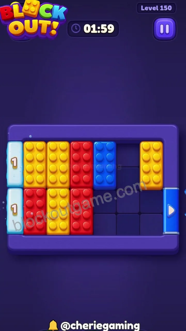 Block Out Level 150 step 7