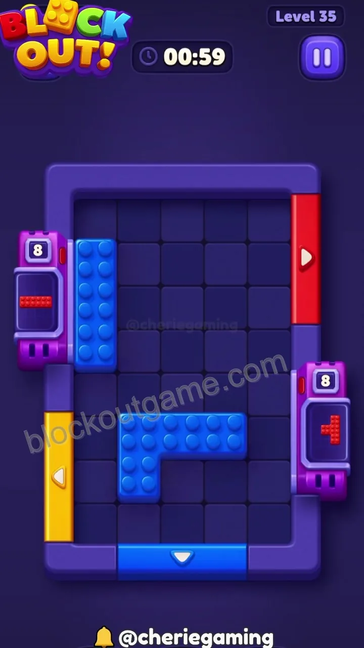 Block Out Level 35 step 2