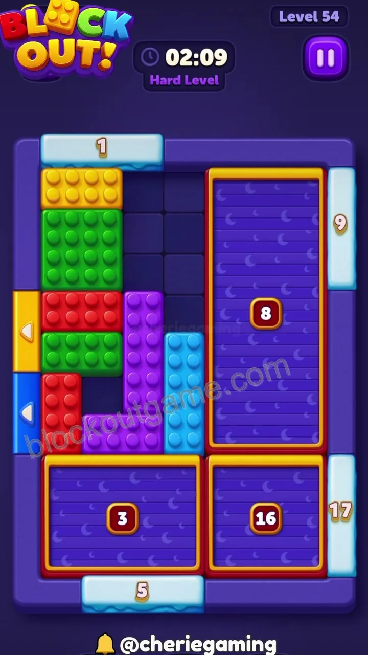 Block Out Level 54 step 6