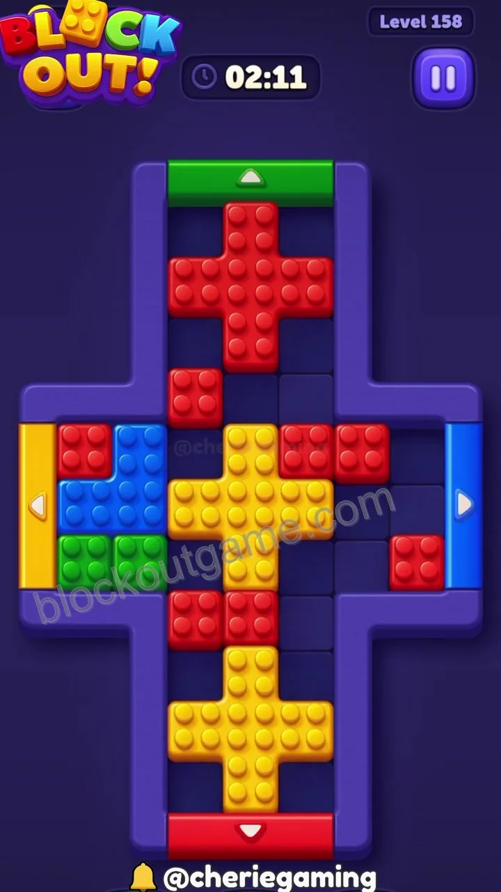 Block Out Level 158 step 6