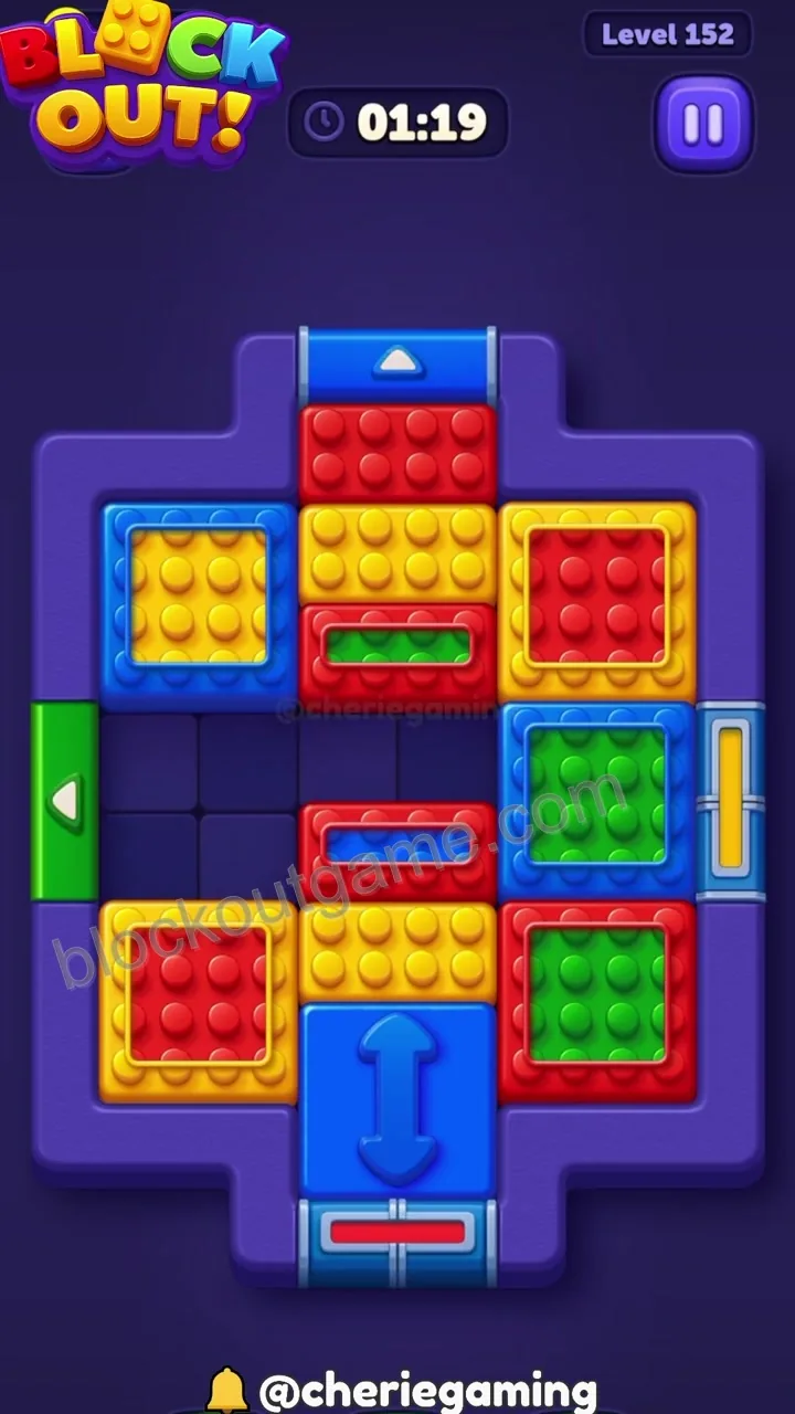Block Out Level 152 step 3