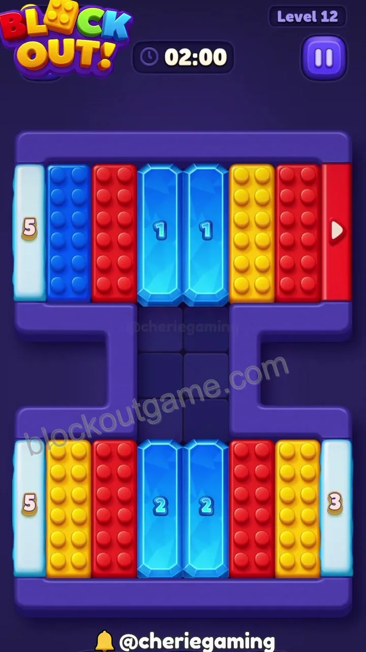 Block Out Level 12 walkthrough preview