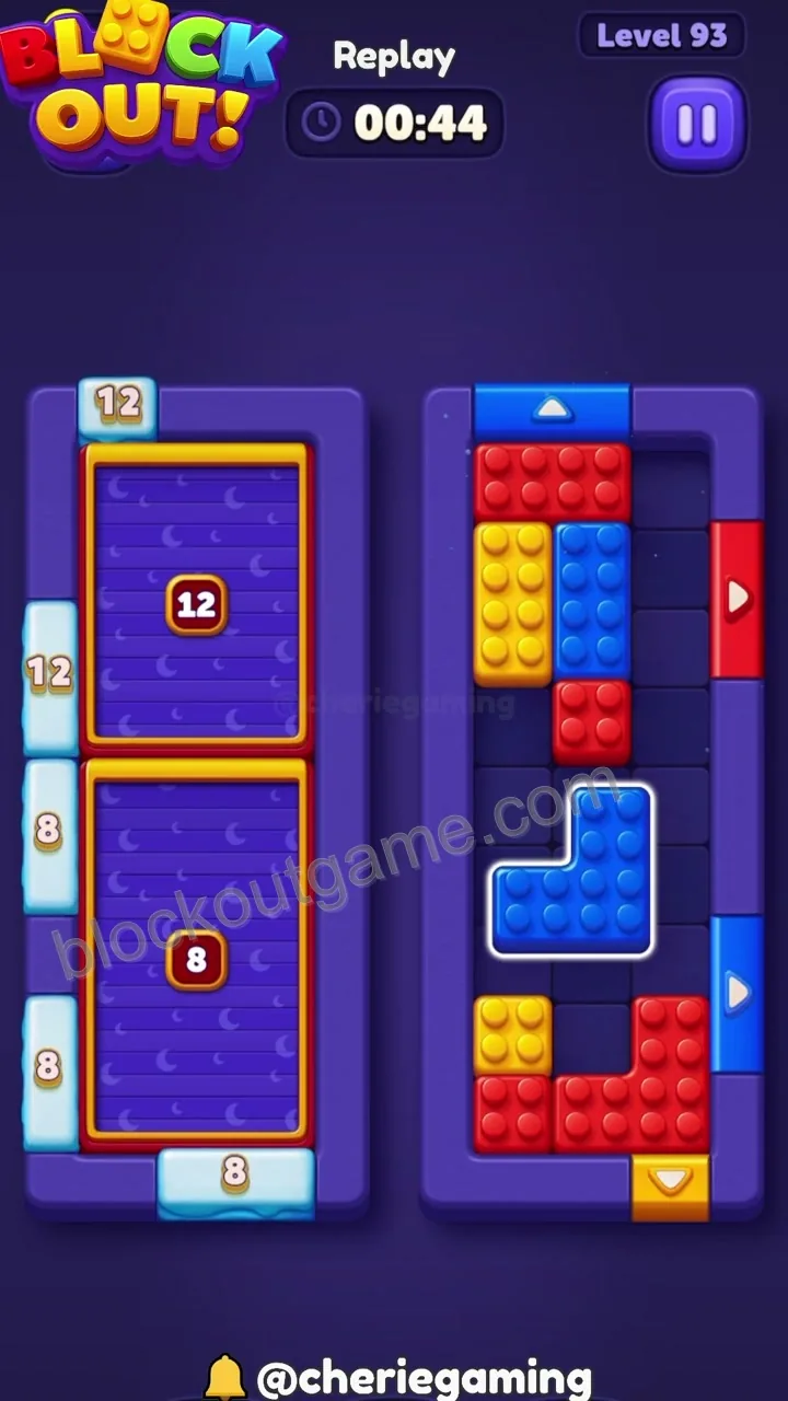 Block Out Level 93 step 7
