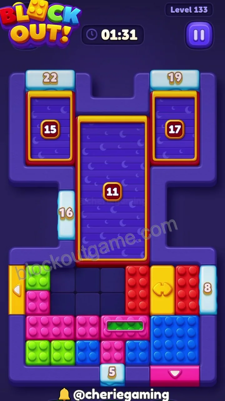 Block Out Level 133 step 5