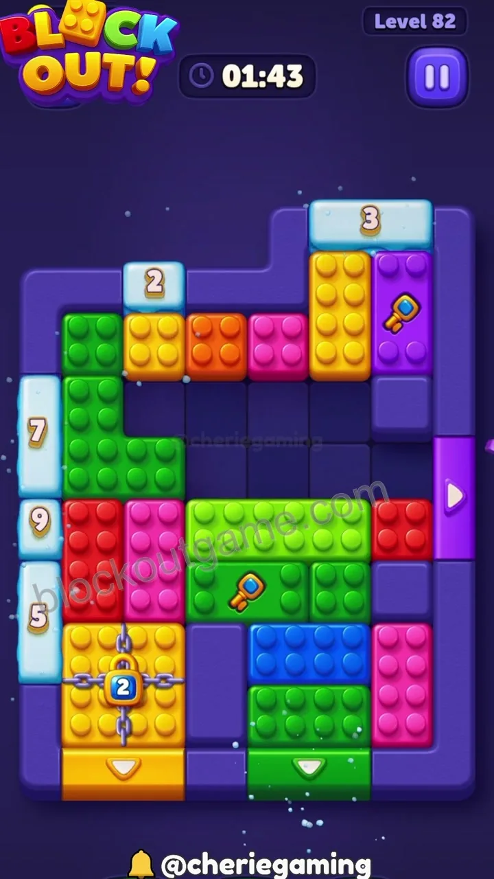 Block Out Level 82 step 5