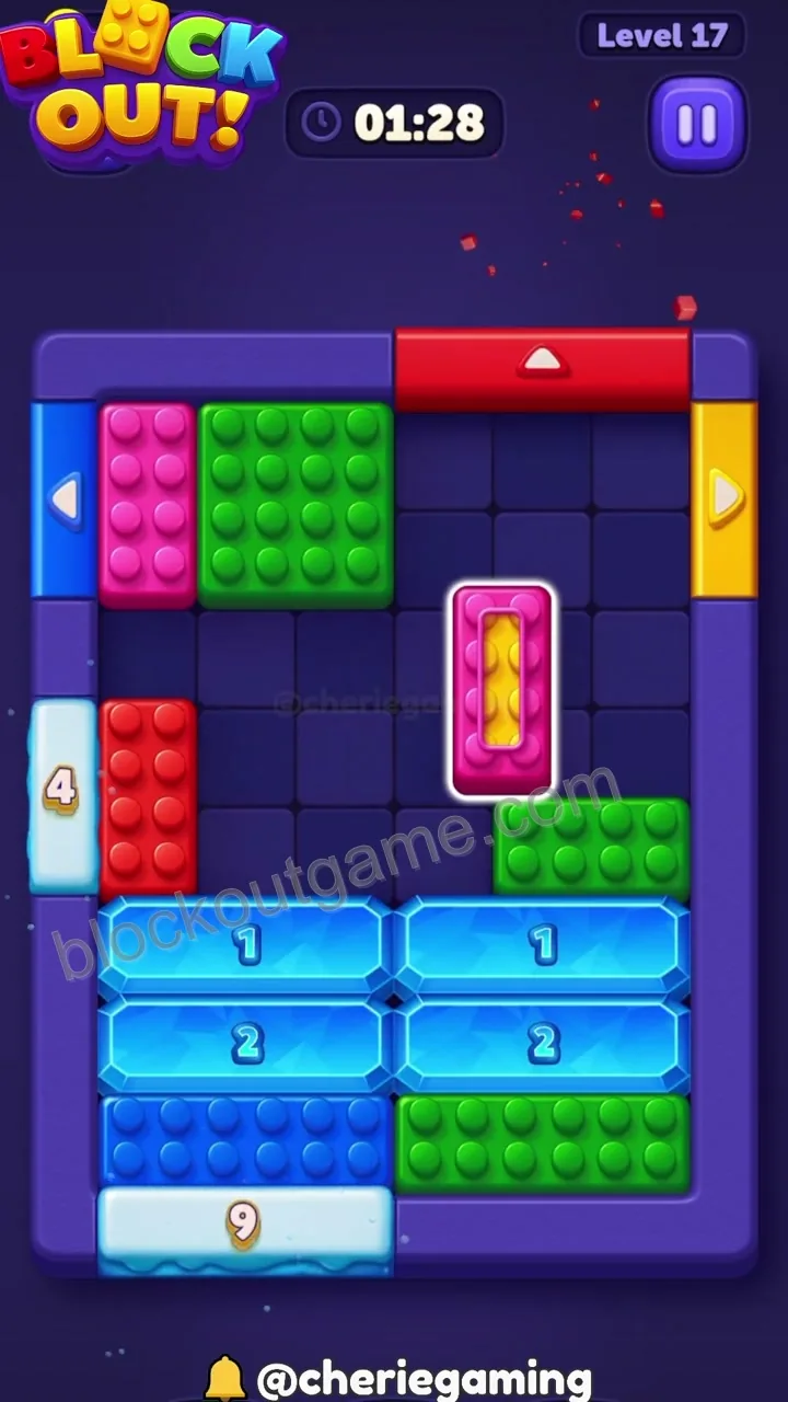 Block Out Level 17 step 6