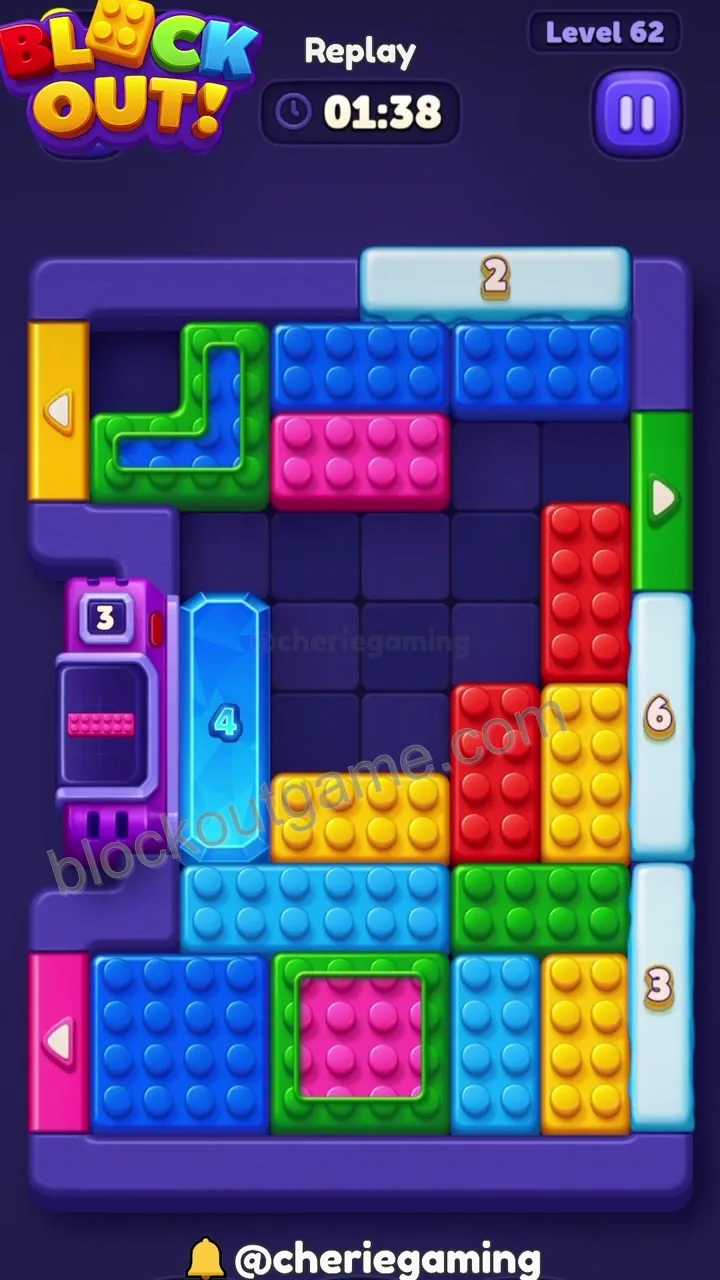 Block Out Level 62 step 7