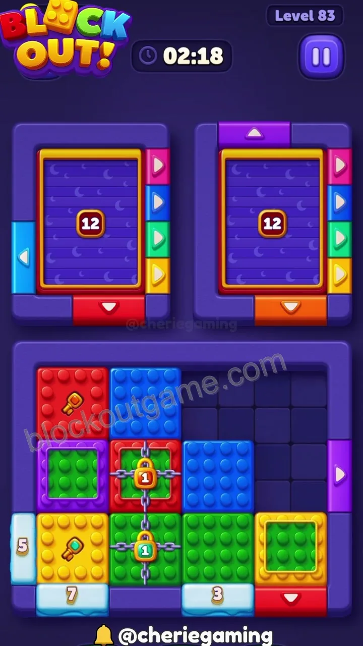 Block Out Level 83 step 3