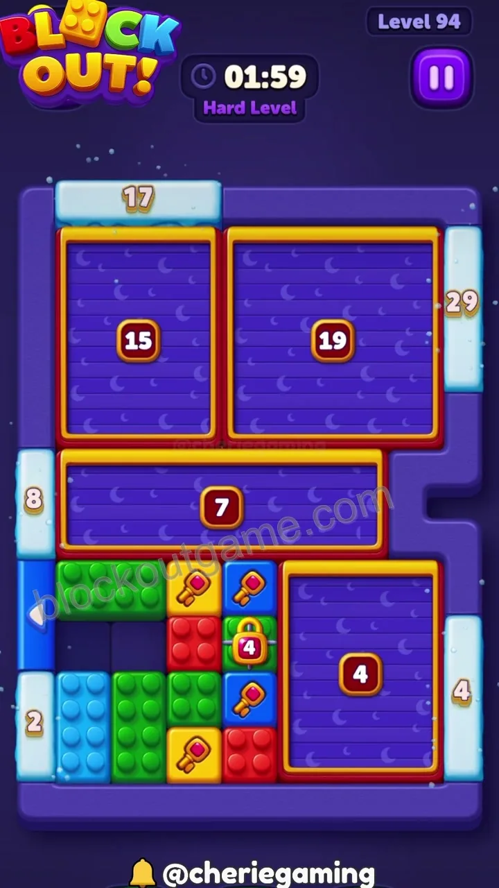 Block Out Level 94 step 2