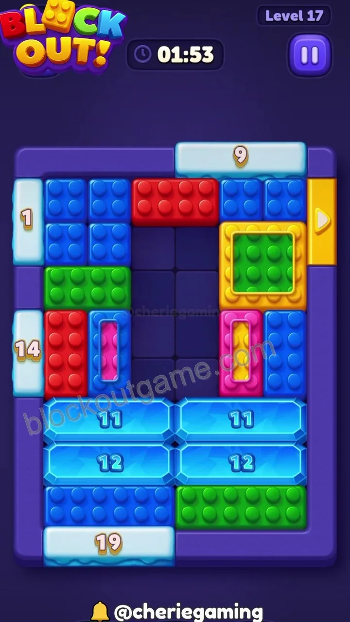 Block Out Level 17 step 4