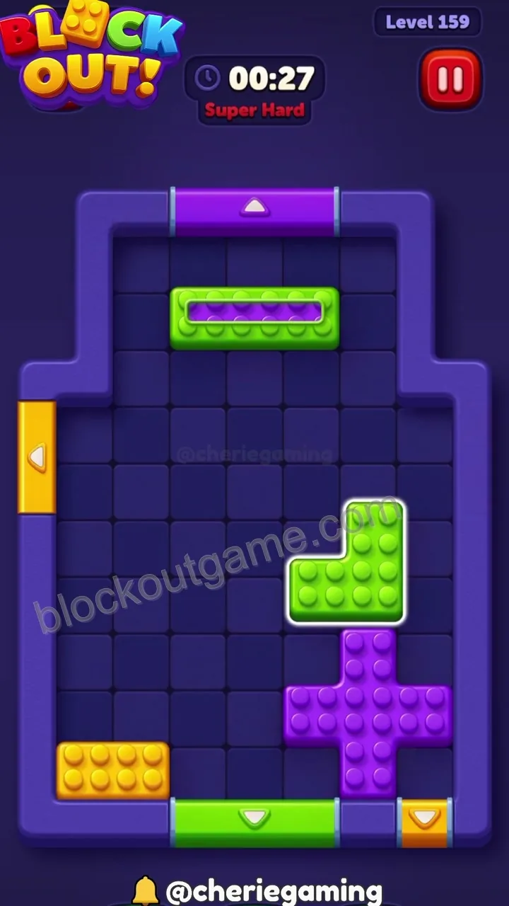 Block Out Level 159 step 6