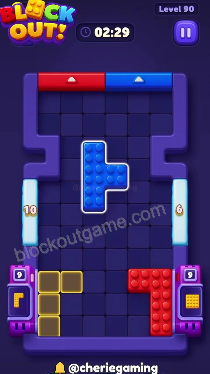 Block Out Level 90 step 2
