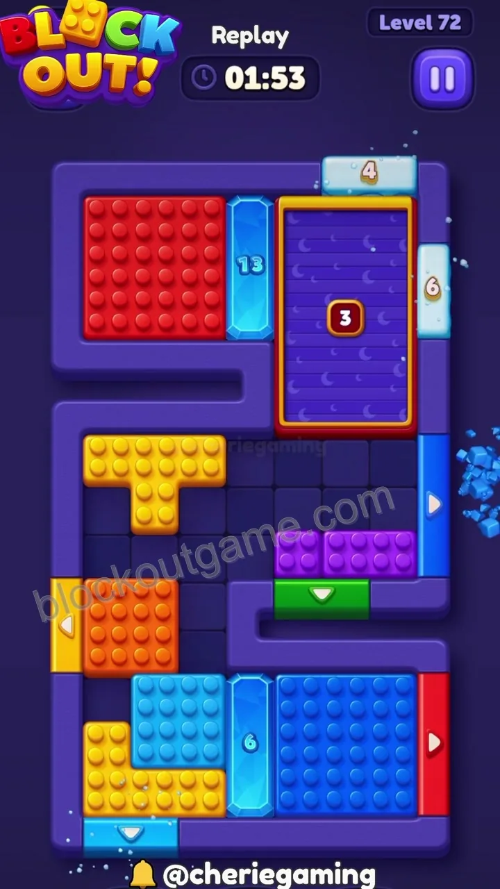 Block Out Level 72 step 7