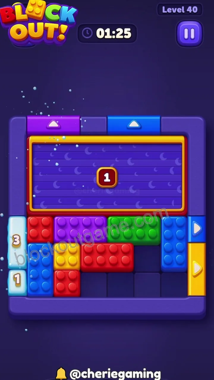 Block Out Level 40 step 3