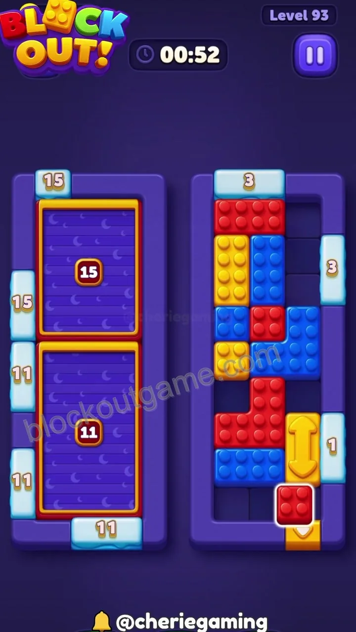 Block Out Level 93 step 3