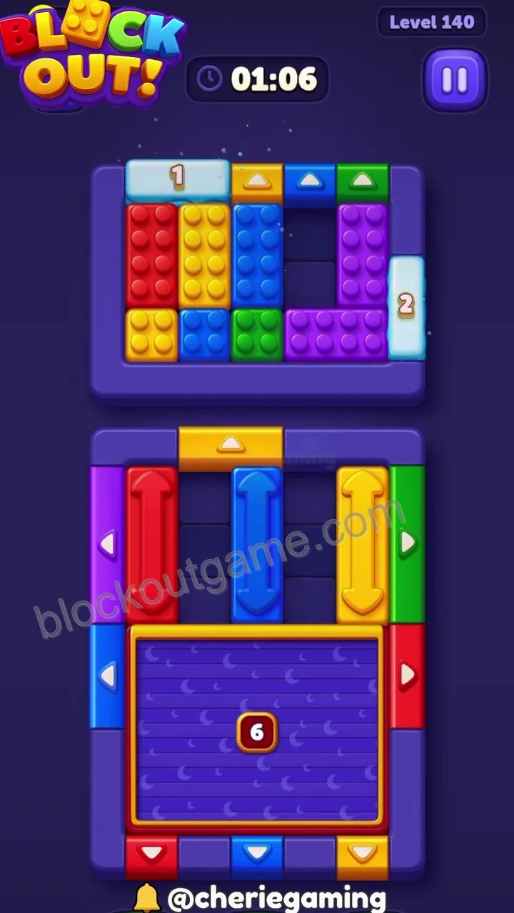 Block Out Level 140 step 4