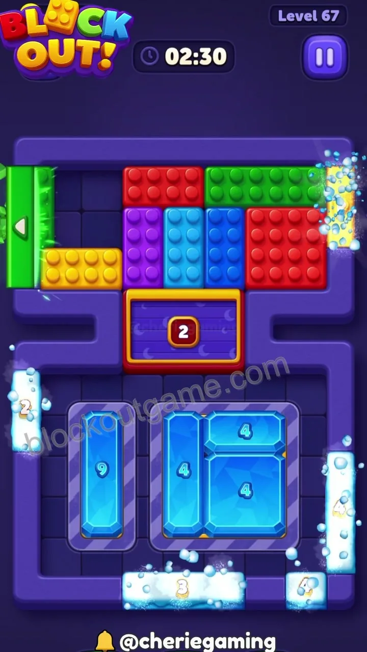 Block Out Level 67 walkthrough preview