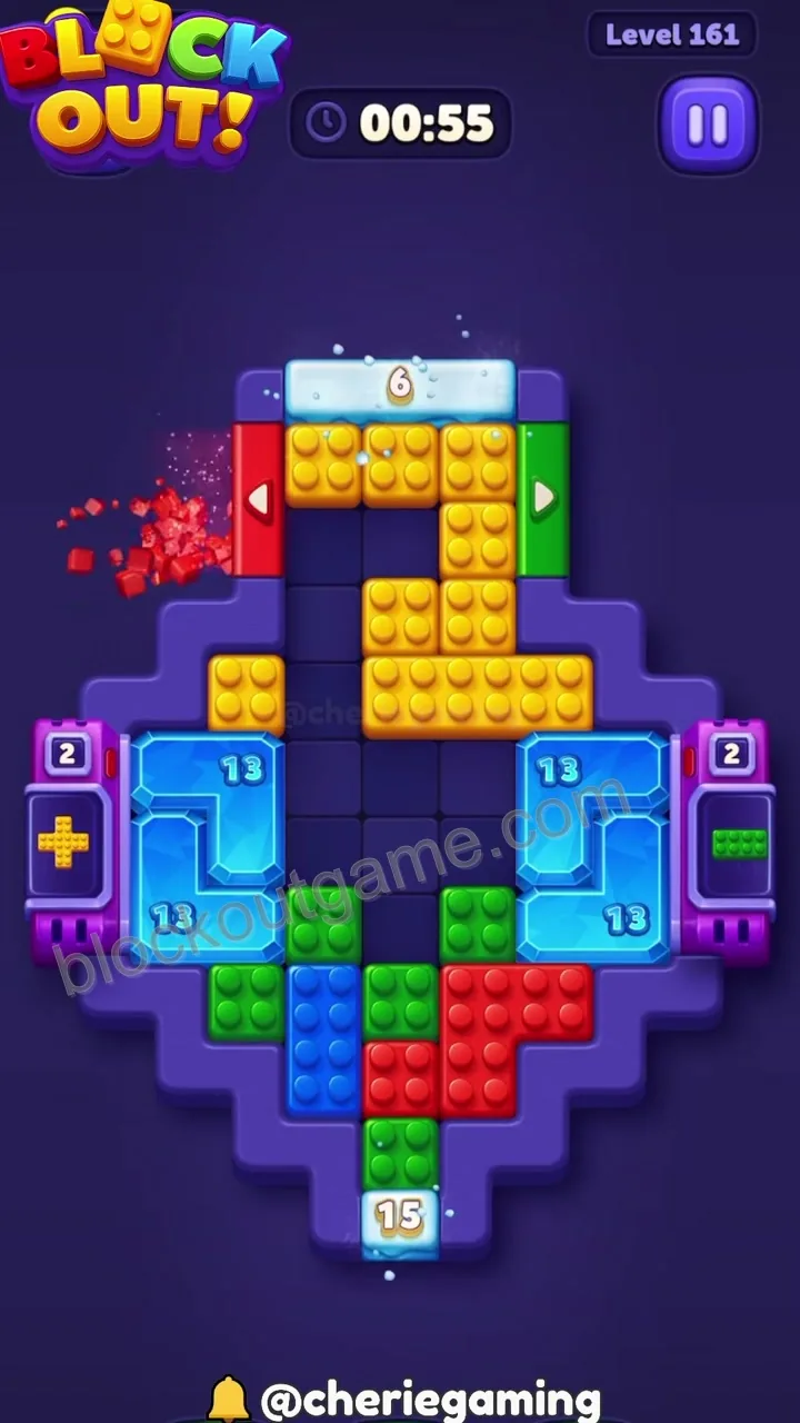 Block Out Level 161 step 4