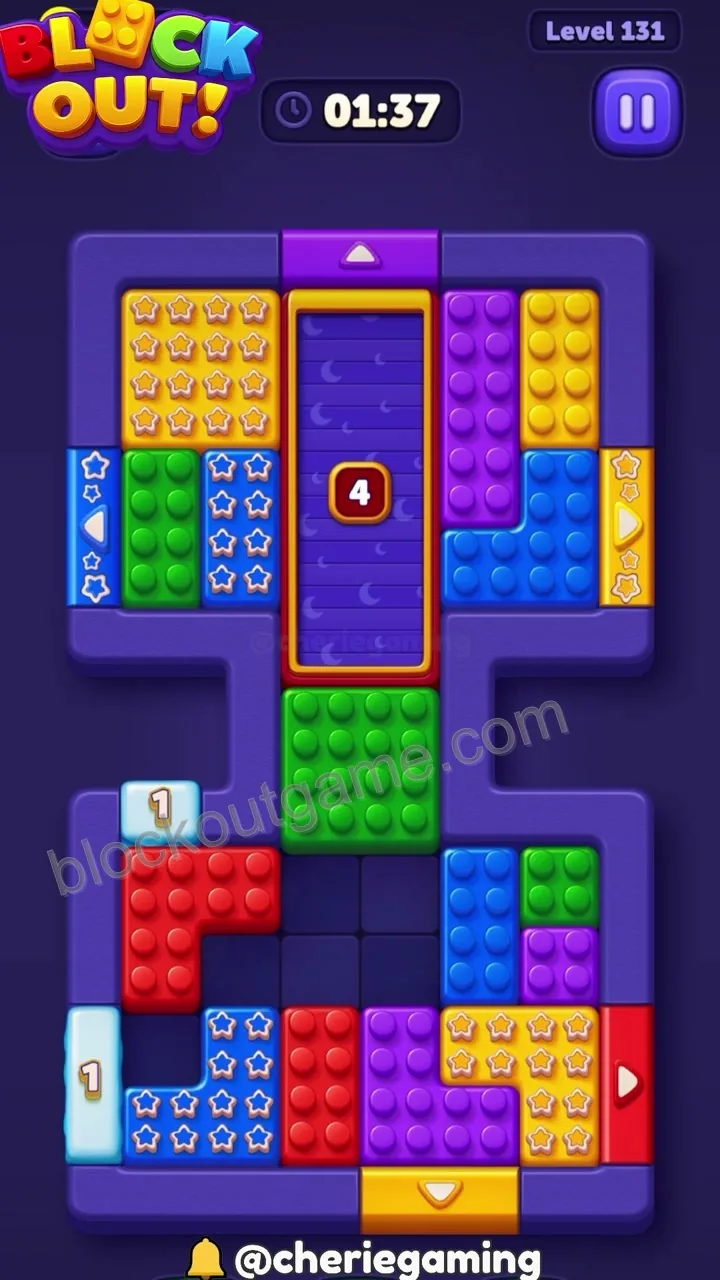 Block Out Level 131 step 3
