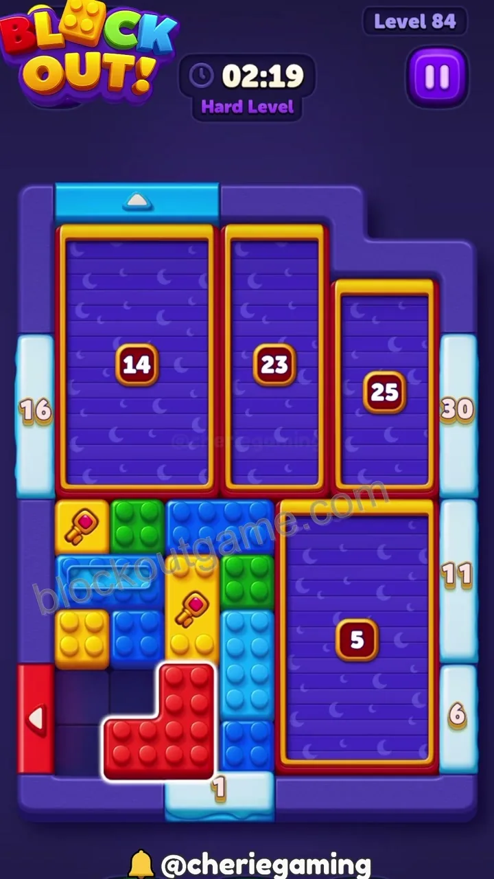 Block Out Level 84 step 3