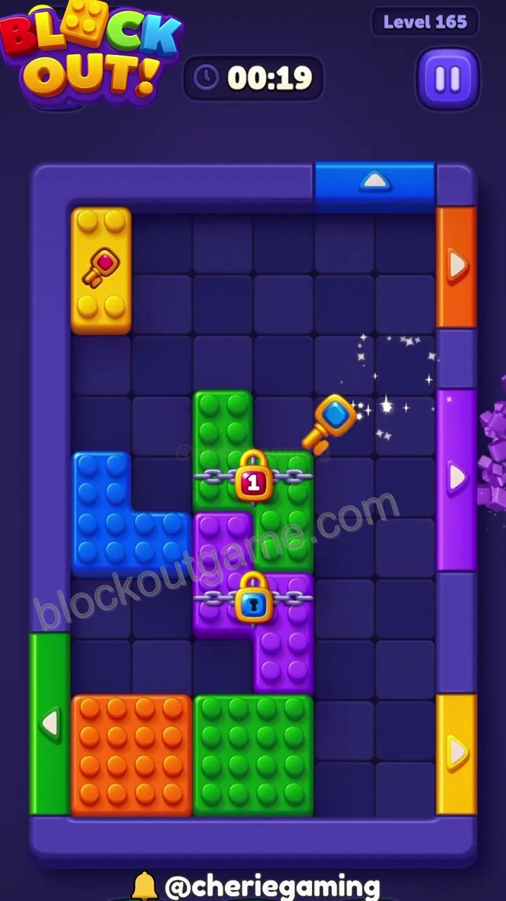 Block Out Level 165 step 7