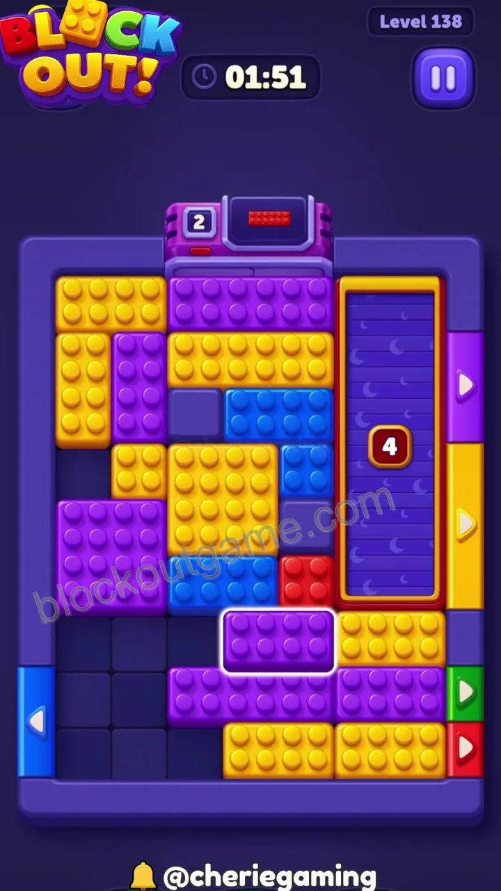 Block Out Level 138 step 6