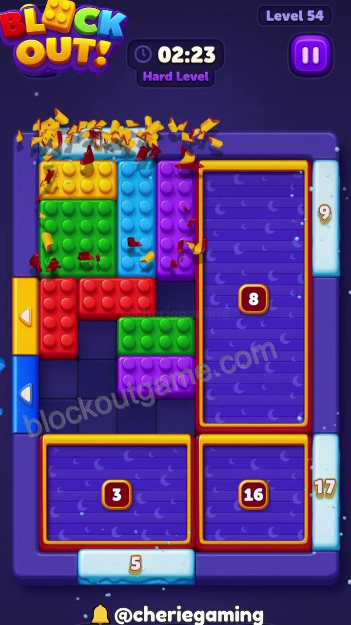 Block Out Level 54 step 5