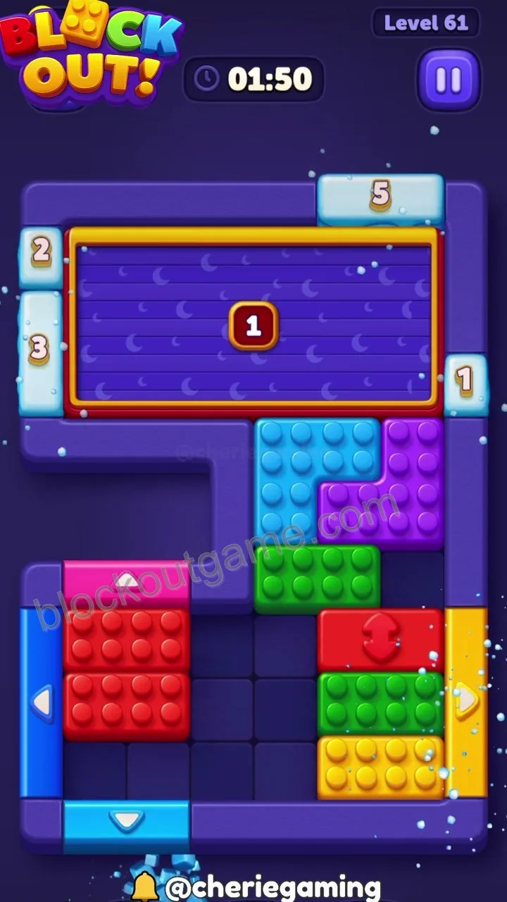 Block Out Level 61 step 5