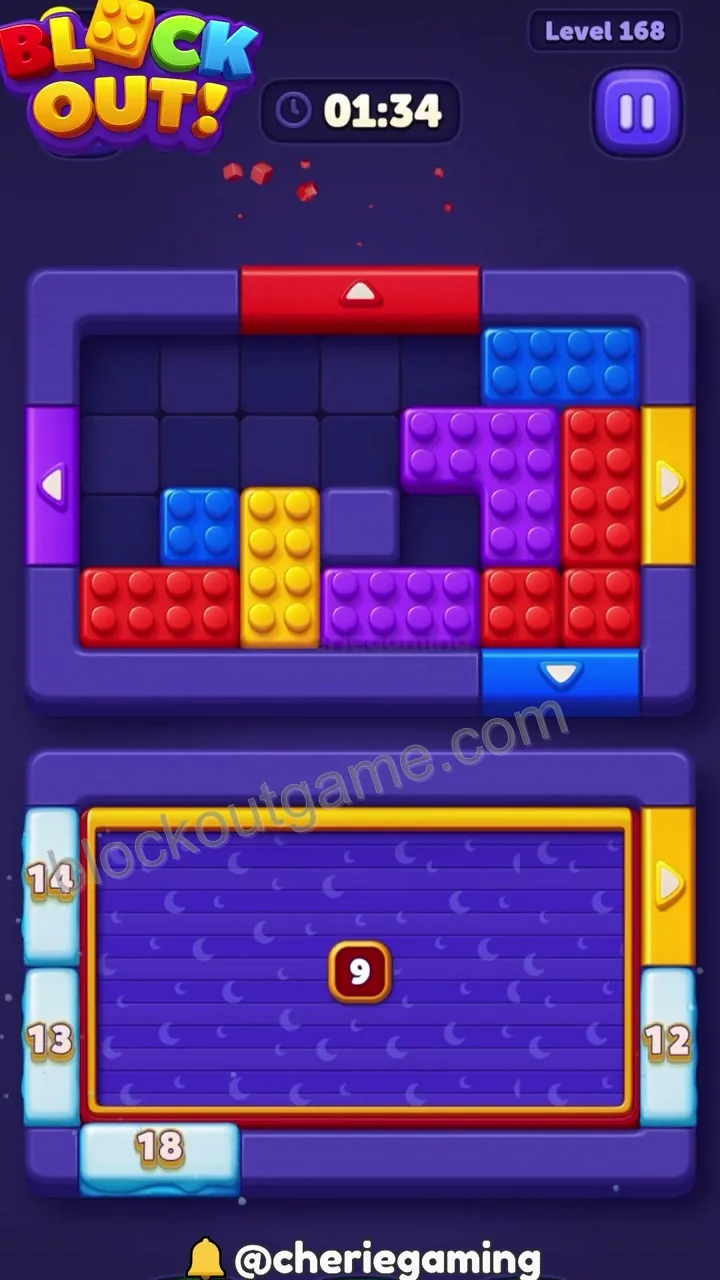 Block Out Level 168 step 5