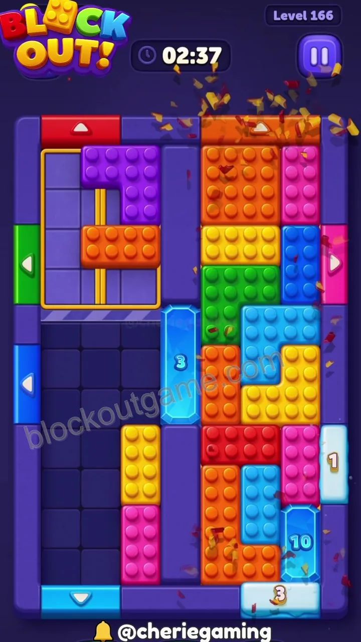Block Out Level 166 step 6