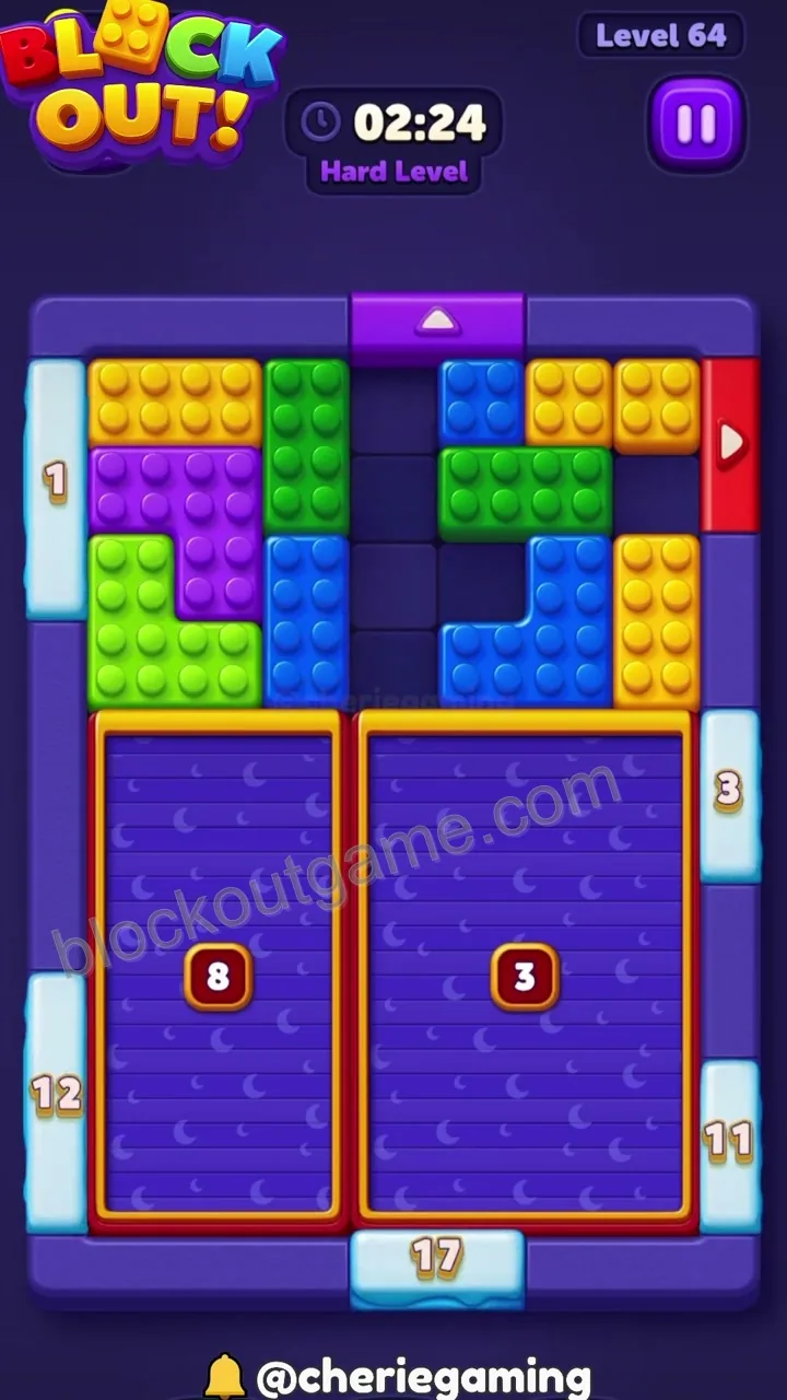 Block Out Level 64 step 5