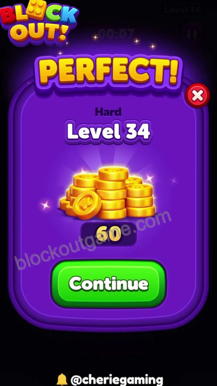Block Out Level 34 step 6