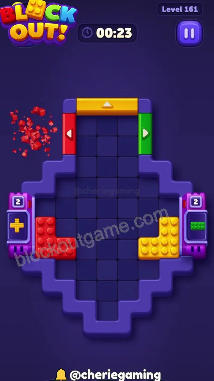Block Out Level 161 step 6