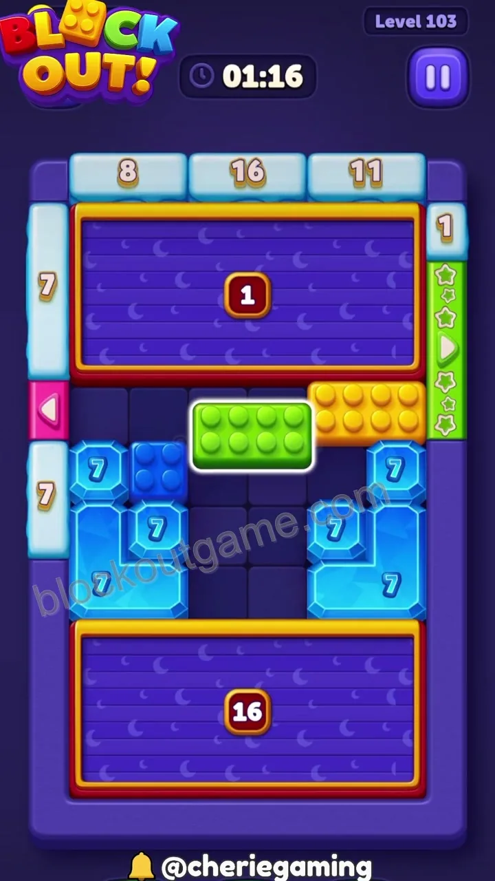 Block Out Level 103 step 4