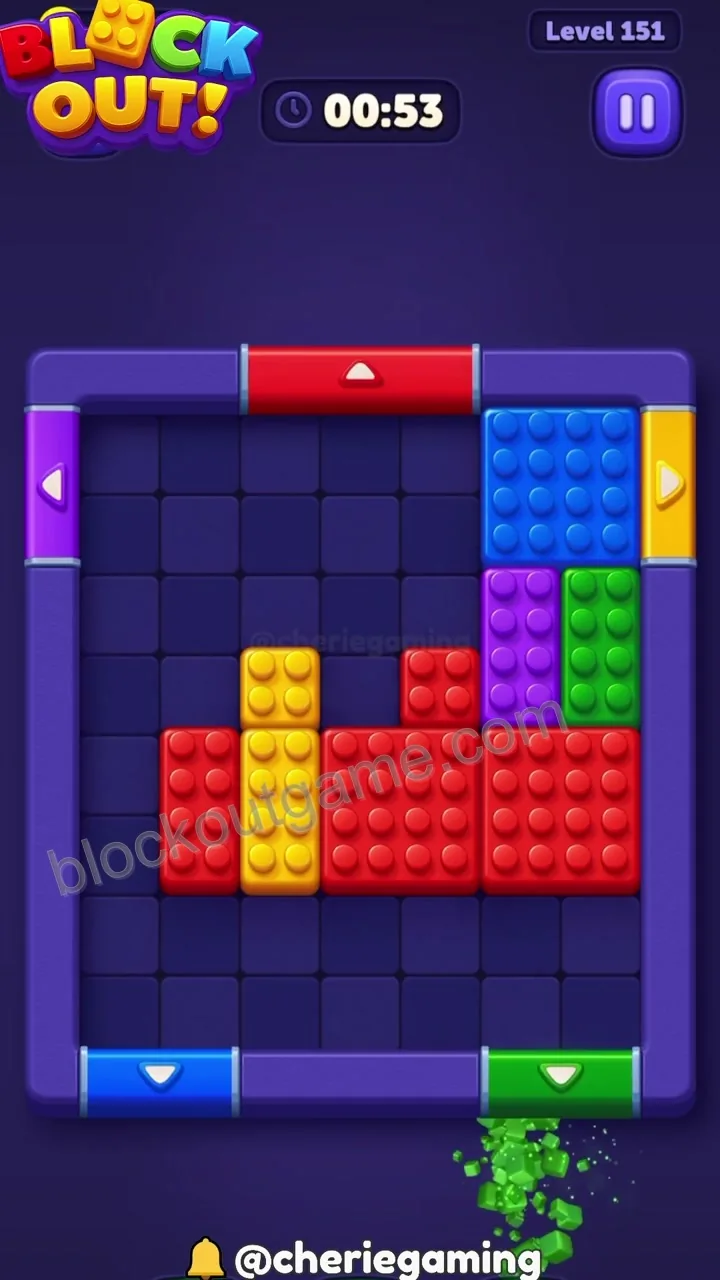 Block Out Level 151 step 7