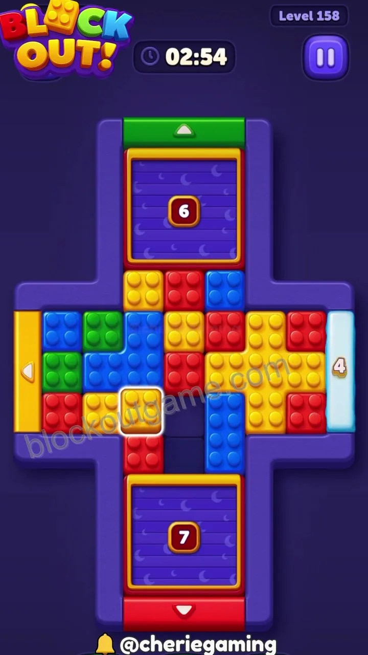 Block Out Level 158 step 3