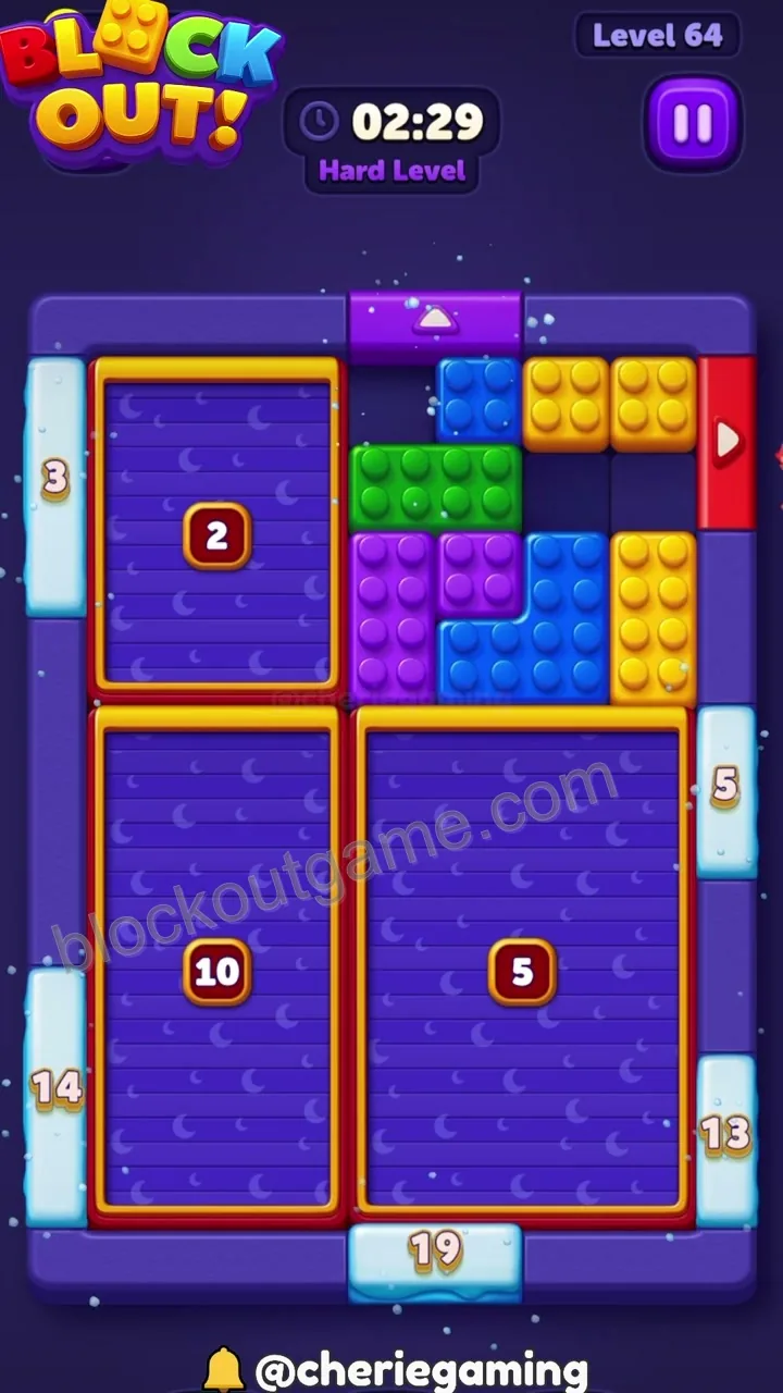 Block Out Level 64 step 4