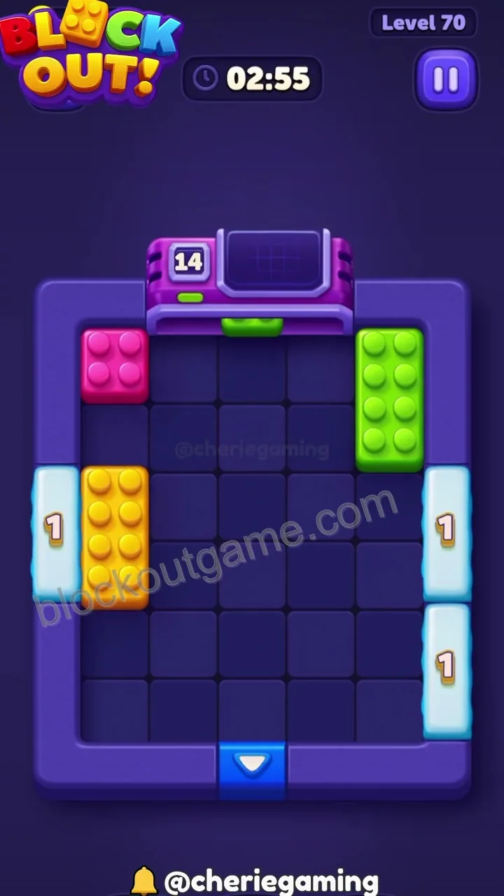 Block Out Level 70 step 4